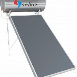 Ηλιακό θερμοσίφωνο SELKO 120lt/2τμ ταράτσας .Στην   τιμή  δεν συμπεριλαμβάνεται  η βάση  στήριξης για κεραμοσκεπή 